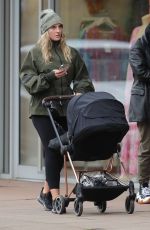 PERRIE EDWARDS Out with Her Baby in Wilmslow Cheshire 11/20/2021