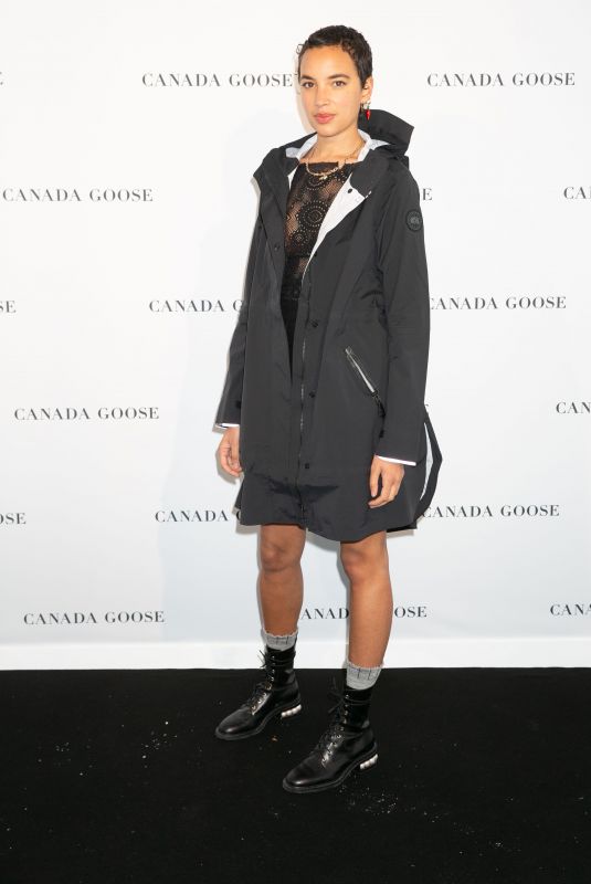 PHOEBE COLLINGS-JAMES at Canada Goose Footwear Launch at Victoria House in London 11/10/2021