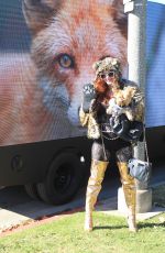 PHOEBE PRICE at a Fur Free Protest on Rodeo Drive in Beverly Hills 11/26/2021