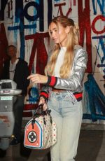 PIA MIA PEREZ Out for Dinner at Craig