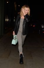 PIXIE LOTT Leaves Ours Restaurant in London 11/03/2021