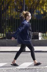 Pregnant JENNIFER LAWRENCE Out in New York 11/10/2021