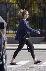 Pregnant JENNIFER LAWRENCE Out in New York 11/10/2021