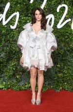 Pregnant KAYA SCODELARIO at 2021 British Fashion Awards in London 11/29/2021