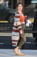 Pregnant LAUREN PARSEKIAN Out in Los Angeles 11/05/2021