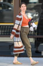 Pregnant LAUREN PARSEKIAN Out in Los Angeles 11/05/2021
