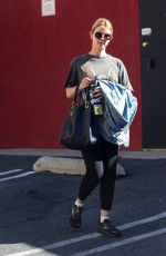 Pregnant MIA GOTH Arrives at a Gym in Los Angeles 11/15/22021