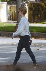 Pregnant MIA GOTH Out and About in Los Angeles 11/26/2021