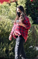 Pregnant OLIVIA MUNN Out in Los Angeles 11/17/2021