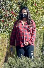 Pregnant OLIVIA MUNN Out in Los Angeles 11/17/2021