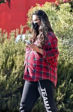 Pregnant OLIVIA MUNN Out in Los Angeles 11/17/2021