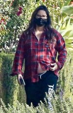 Pregnant OLIVIA MUNN Out in Los Angeles 11/17/2021