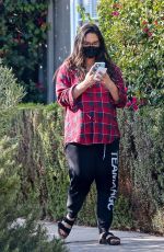 Pregnant OLIVIA MUNN Out in Los Angeles 11/17/2021