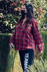 Pregnant OLIVIA MUNN Out in Los Angeles 11/17/2021