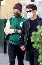 PRIYANKA CHOPRA and Nick Jonas at Wally