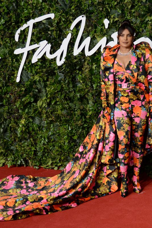 PRIYANKA CHOPRA at 2021 British Fashion Awards in London 11/29/2021