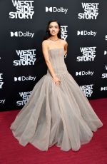 RACHEL ZEGLER at West Side Story Premiere in New York 11/29/2021