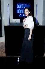 RAINEY QUALLEY at Miu Miu Nuit Club Event in New York 11/16/2021