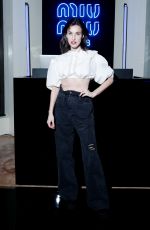 RAINEY QUALLEY at Miu Miu Nuit Club Event in New York 11/16/2021