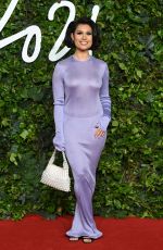 RAYE at 2021 British Fashion Awards in London 11/29/2021