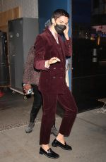 REBECCA HALL Leaves Good Morning America in New York 11/05/2021