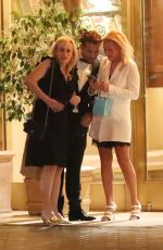 REBEL WILSON Out with Friends at Sunset Tower Hotel in West Hollywood 11/28/2021