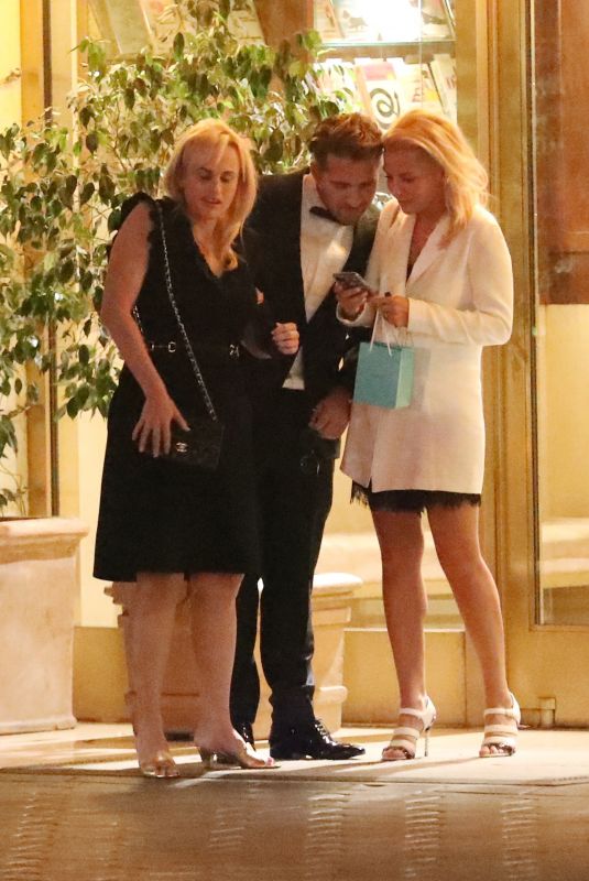 REBEL WILSON Out with Friends at Sunset Tower Hotel in West Hollywood 11/28/2021