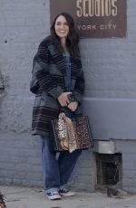 RENEE ELISE GOLDSBERRY and SARA BAREILLES on the Set of Girls 5 Eva in New York 11/03/2021
