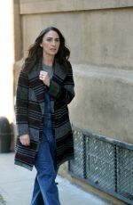 RENEE ELISE GOLDSBERRY and SARA BAREILLES on the Set of Girls 5 Eva in New York 11/03/2021
