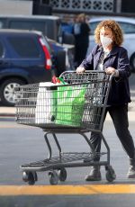 RHEA PERLMAN Shopping at Gelsons in Los Angeles 11/23/2021