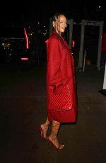 RIHANNA Arrives at ASAP Rocky