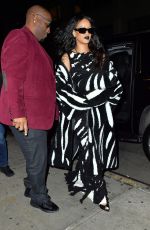 RIHANNA Arrives at Her Brother Rory