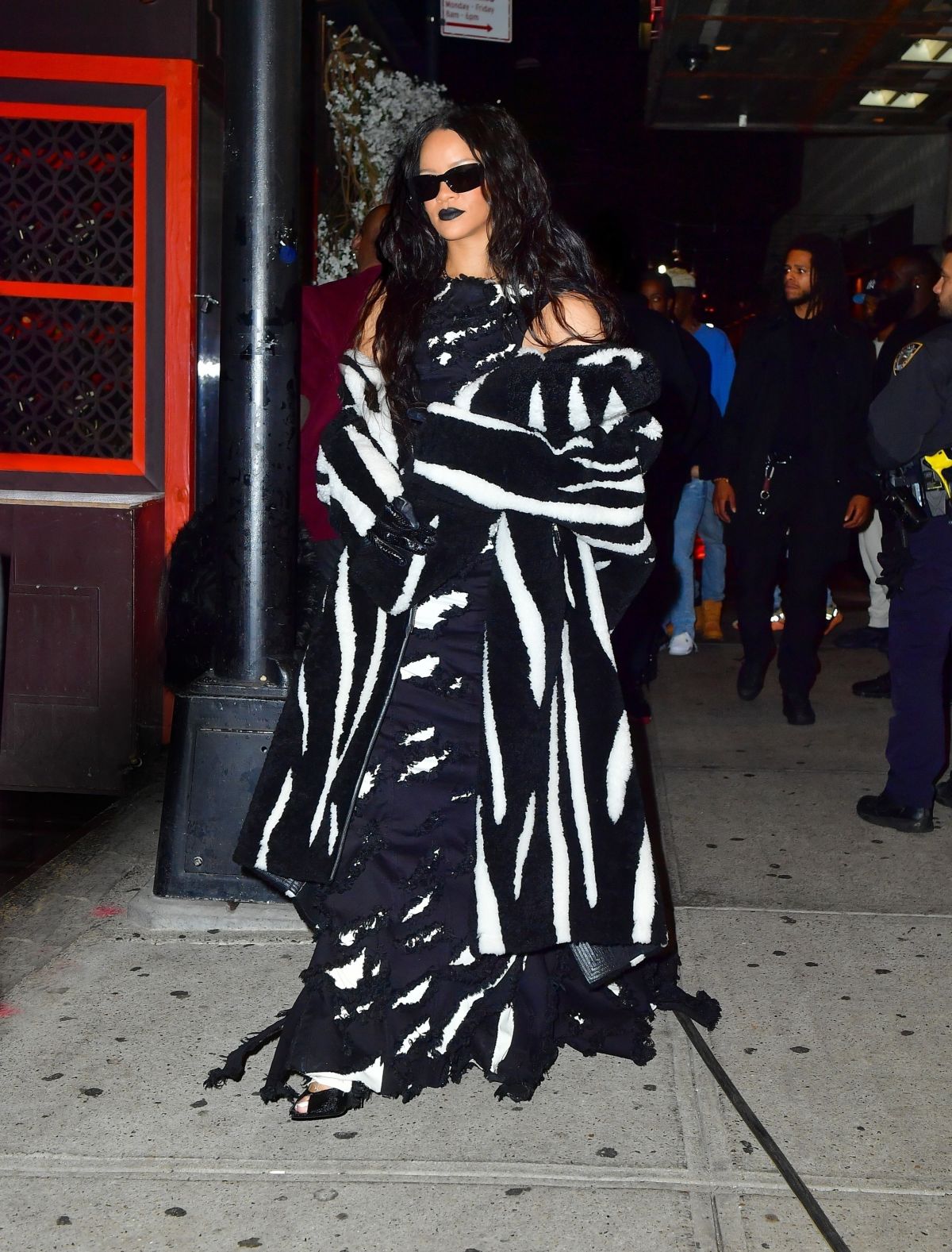 RIHANNA Arrives at Her Brother Rory’s Halloween Party in New York 10/31 ...