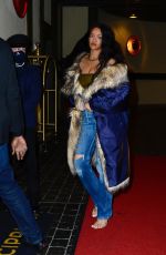 RIHANNA Out for Dinner in New York 11/03/2021