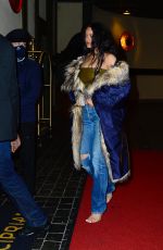 RIHANNA Out for Dinner in New York 11/03/2021