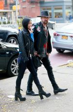 RIKO SHIBATA and Nicolas Cage Out Shopping in New York 11/28/2021