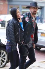 RIKO SHIBATA and Nicolas Cage Out Shopping in New York 11/28/2021