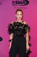 RITA ORA at MTV Europe Music Awards 2021 in Budapest 11/14/2021