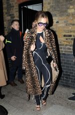 RITA ORA Leaves Chiltern Firehouse in London 11/13/2021