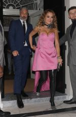 RITA ORA Leaves Maison Estelle in London 11/16/2021