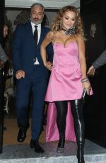 RITA ORA Leaves Maison Estelle in London 11/16/2021