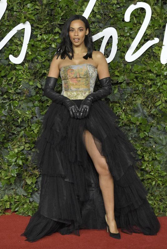 ROCHELLE HUMES at 2021 British Fashion Awards in London 11/29/2021