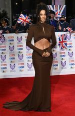 ROCHELLE HUMES at Pride of Britan Awards in London 10/30/2021