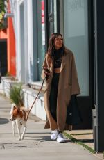 ROLA Out with her Dog at Melrose Ave. in West Hollywood 11/10/2021