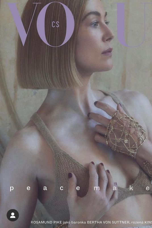ROSAMUND PIKE for Vogue CS, November 2021