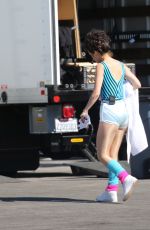 ROSE BYRNE as 80s Aerobic Instructor Character on the Set of Physical in Los Angeles 11/15/2021
