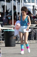 ROSE BYRNE as 80s Aerobic Instructor Character on the Set of Physical in Los Angeles 11/15/2021