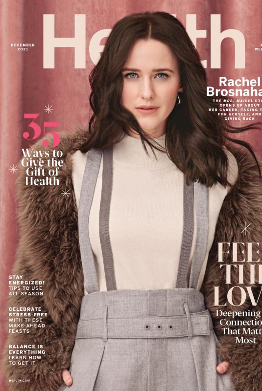 RACHEL BROSNAHAN in Health Magazine, December 2021