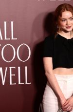 SADIE SINK at All Too Well Premiere in New York 11/12/2021