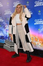SAFFRON BARKER at Hyde Park Winter Wonderland VIP Launch in London 11/18/2021